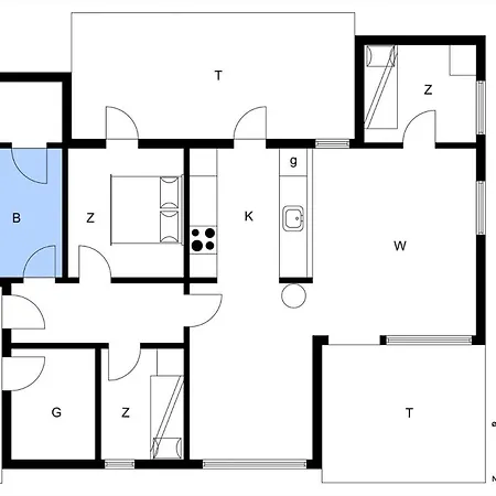 40335-ulfborg-hagevej-199 Tatil Evi Fjand Gårde